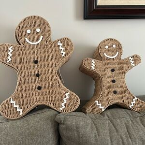 Gingerbread Wicker Baskets
